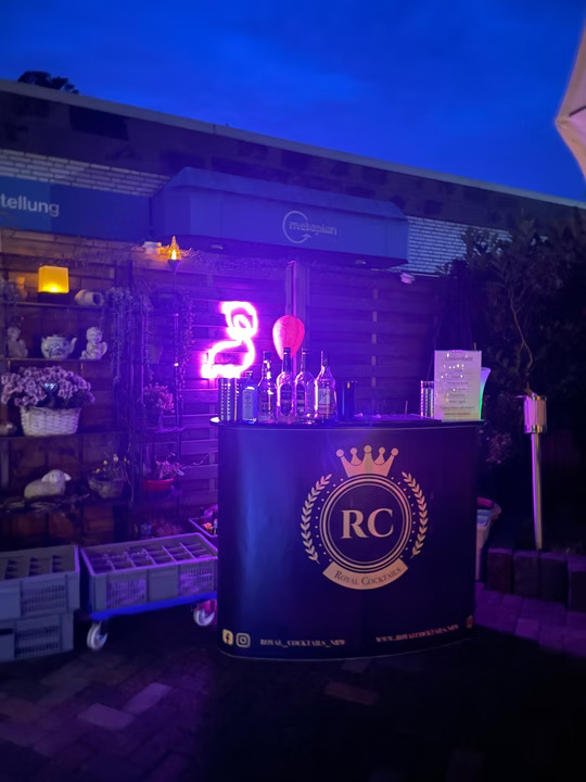Royal Cocktails Event-Foto – Mobile Cocktailbar bei Veranstaltung