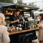 Mobile Kaffeebar für Events, die Eindruck macht